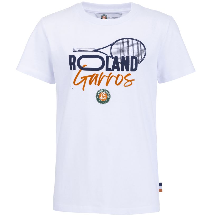 Roland Garros Kids Graphic - white